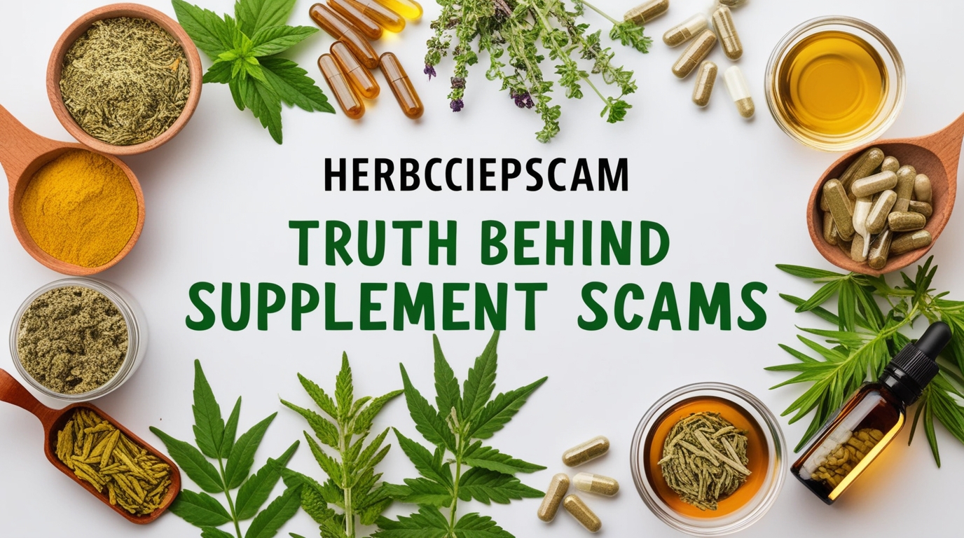 Herbciepscam Truth Behind Herbal Supplement Scams