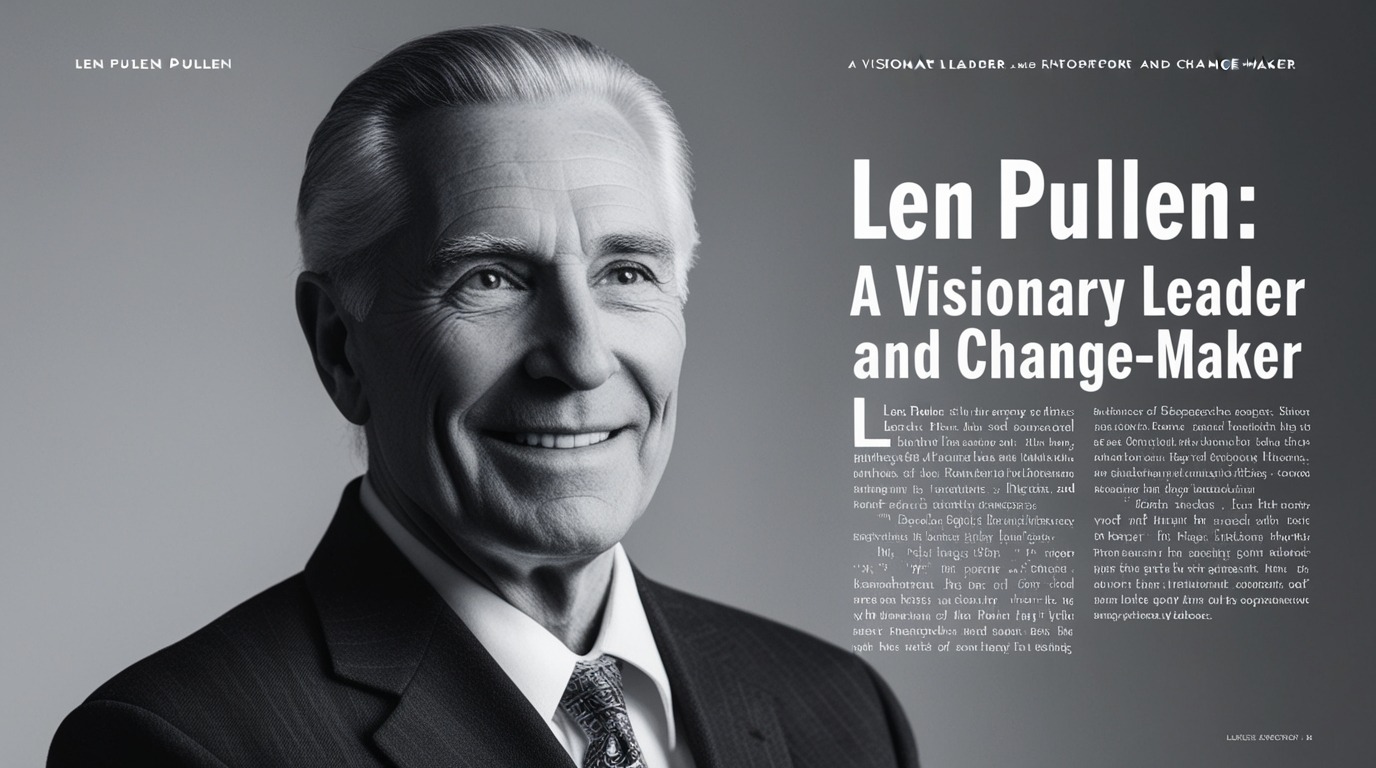 Len Pullen A Visionary Leader and Change-Maker