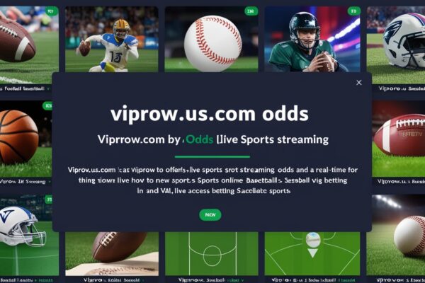 VIPRow.us.com Odds A Comprehensive Guide to Sports