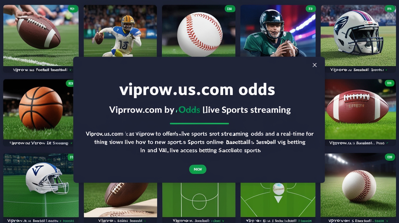 VIPRow.us.com Odds A Comprehensive Guide to Sports