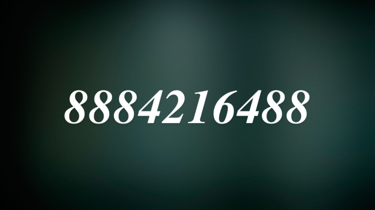 8884216488: What It Is and How It Benefits Businesses